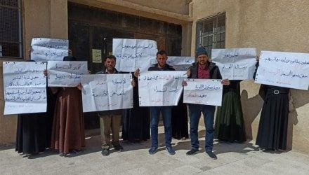 بسبب خرجوهم بمظاهرة.. "قسد" تف...