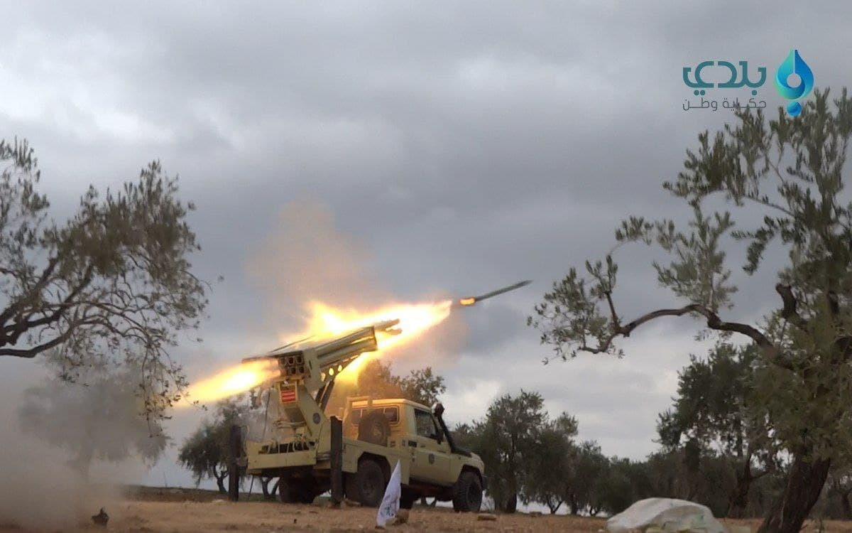 المعارضة تقصف مواقع النظام في...