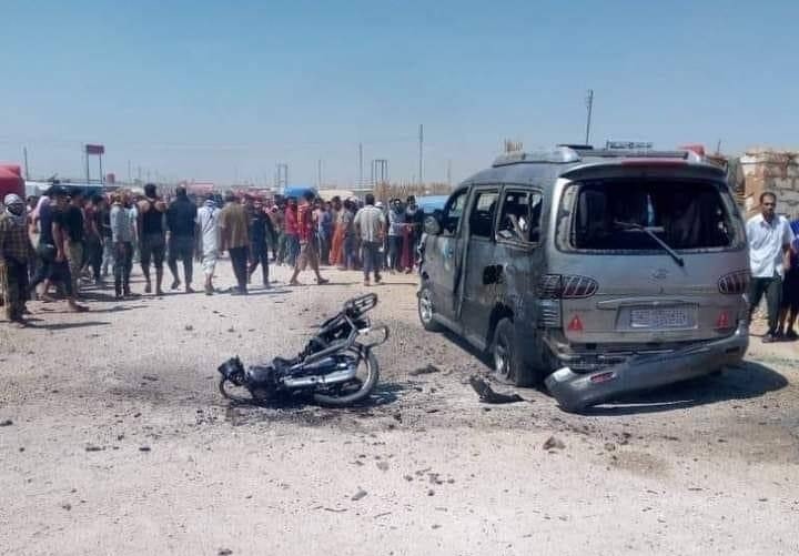 انفجار دراجة مفخخة في مخيم غرب...