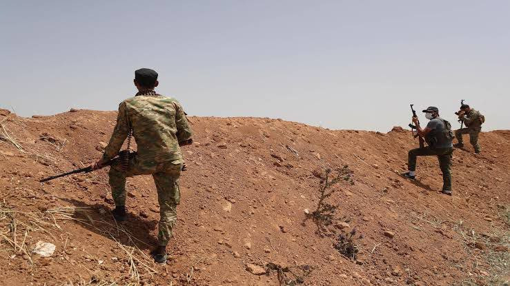 ضحايا بانفجار لغم شمال حلب وقت...