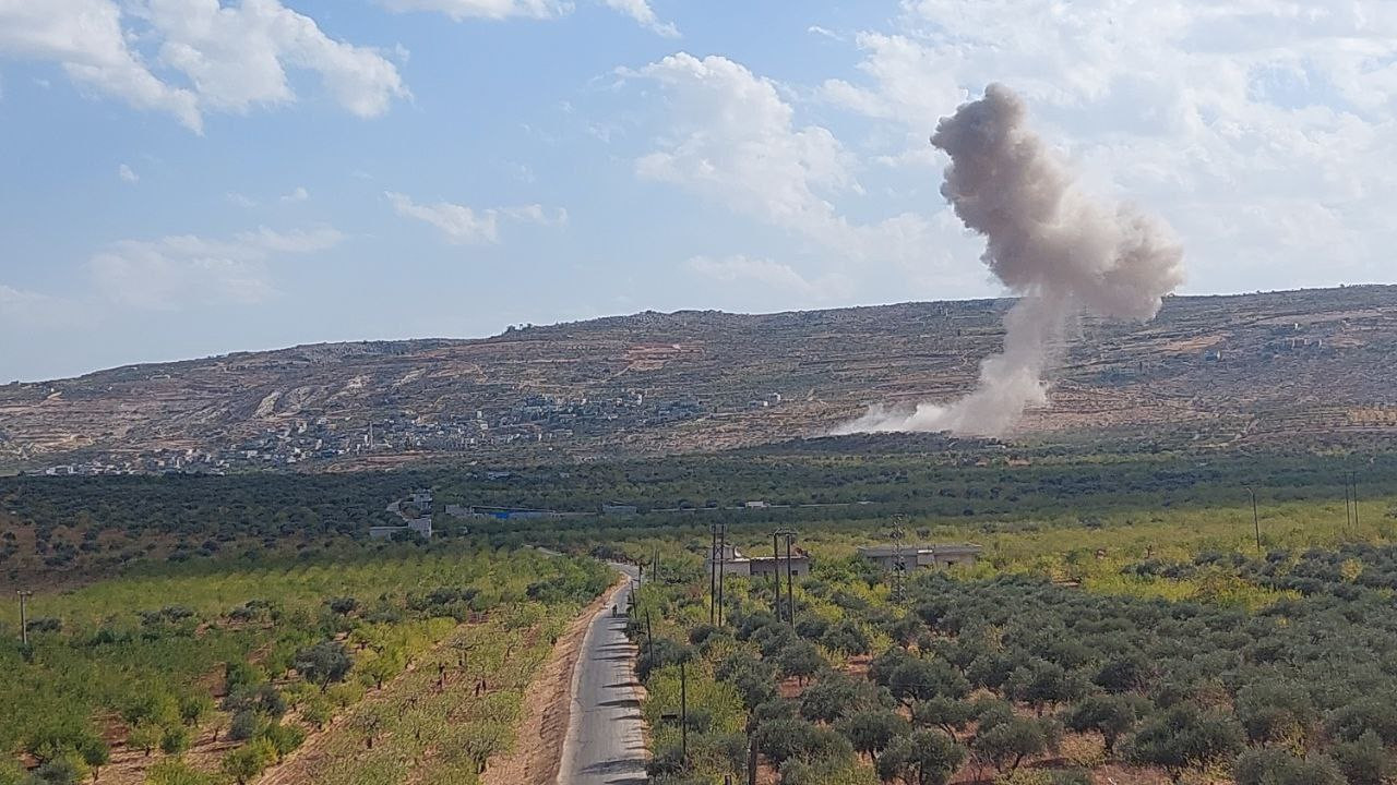 قصف مكثف على منطقة خفض التصعيد...