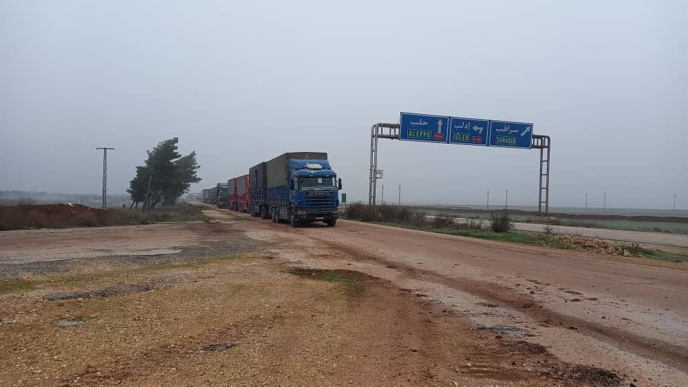 دخول قافلة مساعدات أممية إلى إ...