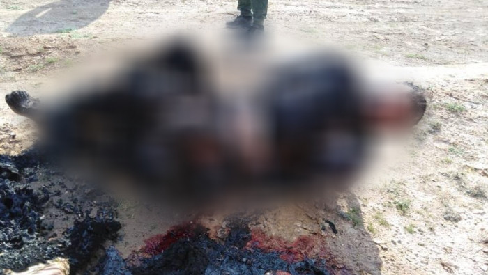 على طريقة "داعش".. "قسد" تحرق...