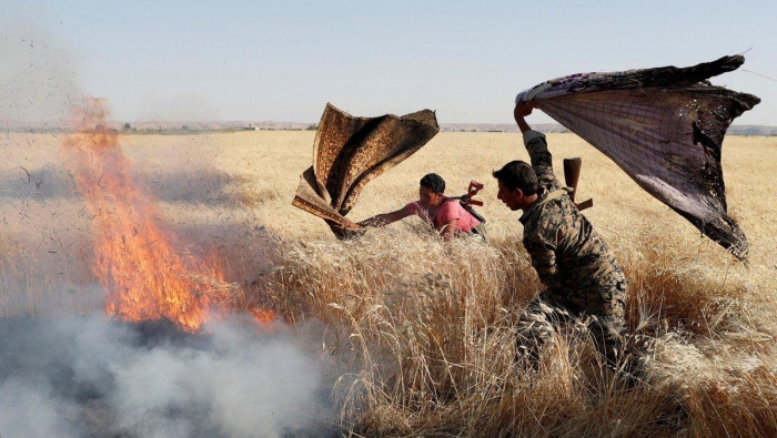إدارة "ب ي د" تستنجد بالتحالف...