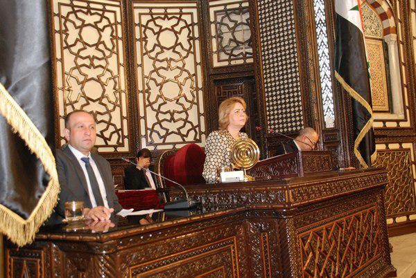 رئيسة "مجلس الشعب" تتحدى الأسد...