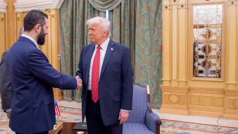 ترمب يشيد بالشعب السوري و الرئ...
