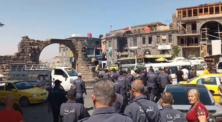 عودة الدوريات الشرطية للسويداء...